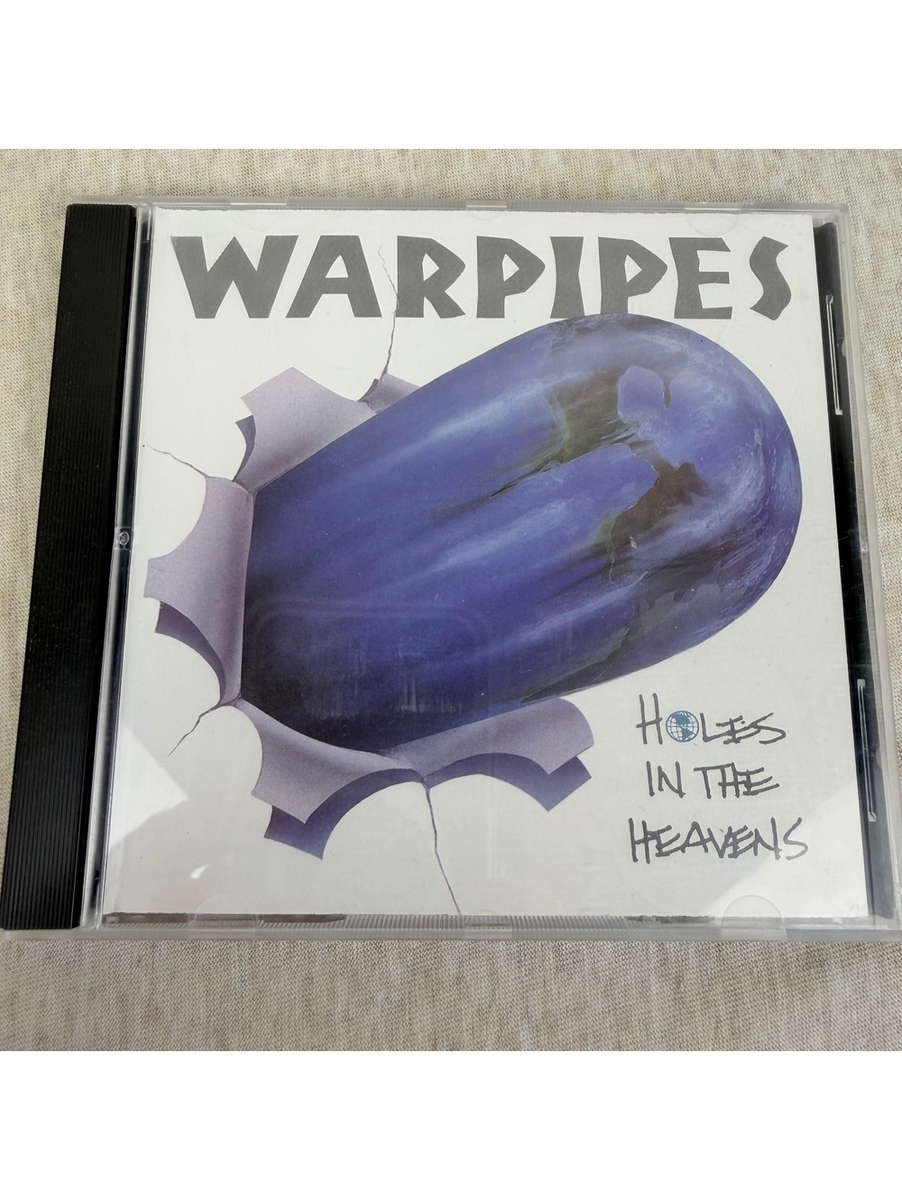 Warpipes Holes in the Heavens CD 1991 Artful Balance ABD-7224 Davey Johnstone